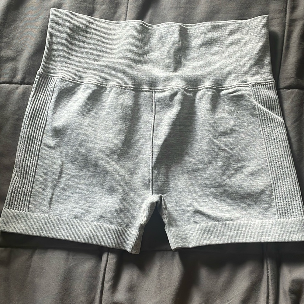 Small gray biker shorts